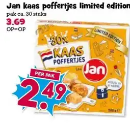 Boon`s Markt Jan kaas poffertjes limited edition aanbieding