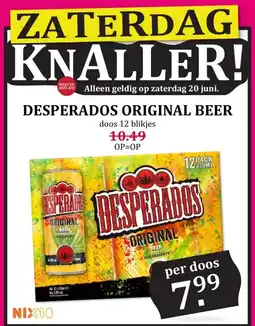 Boon`s Markt DESPERADOS ORIGINAL BEER aanbieding