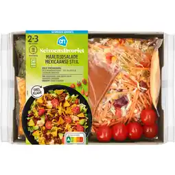 Albert Heijn AH Gesneden verspakket Mexicaanse salade aanbieding