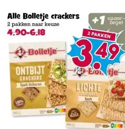Boon`s Markt Alle Bolletje crackers aanbieding