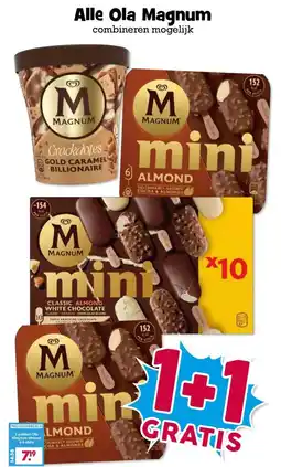 Boon`s Markt Alle Ola Magnum aanbieding