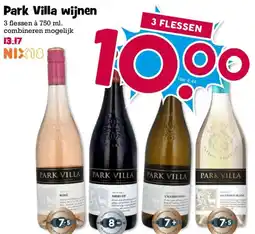Boon`s Markt Park Villa wijnen aanbieding
