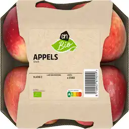 Albert Heijn AH Biologisch Appels schaal aanbieding