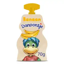 Albert Heijn Danoontje Knijpyoghurt banaan aanbieding