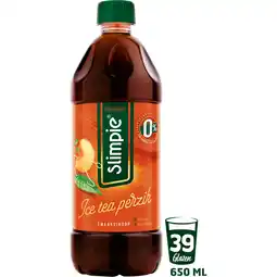 Albert Heijn Slimpie Ice tea perzik siroop 0% suiker aanbieding