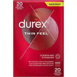 Albert Heijn Durex Thin feel maxi pack aanbieding