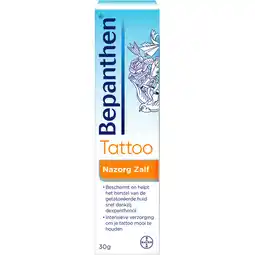 Albert Heijn Bepanthen Tattoo nazorg zalf aanbieding