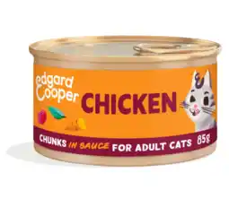 Albert Heijn Edgard & Cooper Geef mij echte stukjes kip in saus aanbieding
