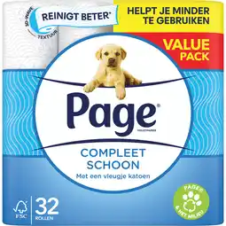 Albert Heijn Page Compleet schoon toiletpapier voordeelpak aanbieding