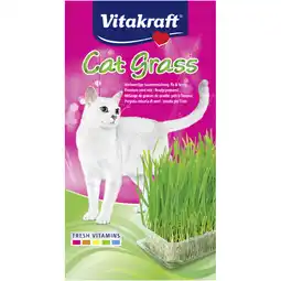 Albert Heijn Vitakraft Kattengras aanbieding