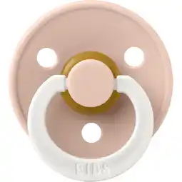 Albert Heijn Bibs Glow in the dark fopspeen blush 2-pack aanbieding