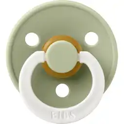 Albert Heijn Bibs Glow in the dark fopspeen sage 2-pack aanbieding