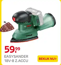 Praxis Easysander 18V-8 aanbieding