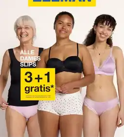 Zeeman Alle dames slips aanbieding
