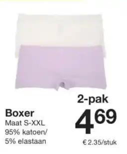 Zeeman Boxer aanbieding