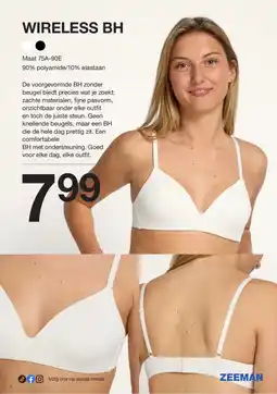 Zeeman Wireless bh aanbieding
