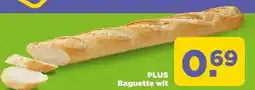 PLUS PLUS Baguette wit aanbieding