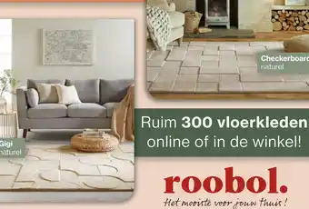 Ruim 300 vloerkleden online of in de winkel!