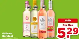 PLUS Gallo en Barefoot aanbieding