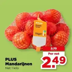 PLUS PLUS Mandarijnen aanbieding