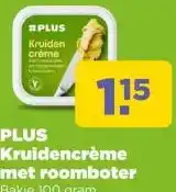 PLUS PLUS Kruidencrème met roomboter aanbieding