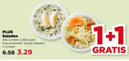 PLUS PLUS Salades aanbieding