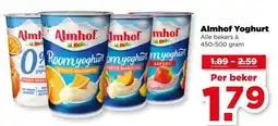 PLUS Almhof Yoghurt aanbieding