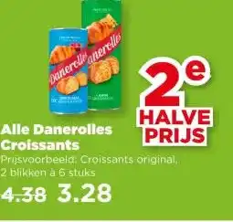 PLUS Alle Danerolles Croissants aanbieding