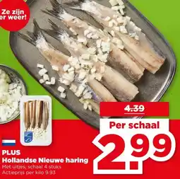 PLUS PLUS Hollandse Nieuwe haring aanbieding