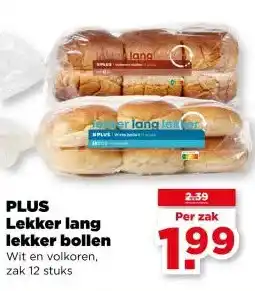 PLUS PLUS Lekker lang lekker bollen aanbieding