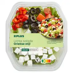 PLUS PLUS Lichte salade Grieks aanbieding