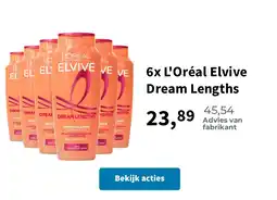 Plein.nl 6x L'Oréal Elvive Dream Lengths aanbieding