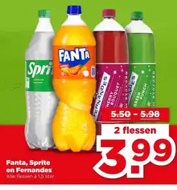 PLUS Fanta, Sprite en Fernandes aanbieding