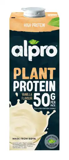 PLUS Alpro Sojadrink Protein Vanille aanbieding