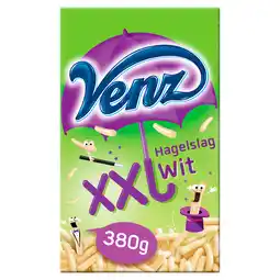 PLUS Venz Chocoladehagel XXL wit aanbieding