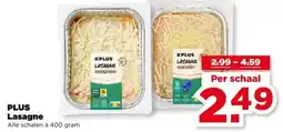 PLUS PLUS Lasagne aanbieding