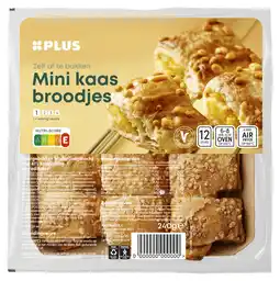 PLUS PLUS Mini kaasbroodjes aanbieding