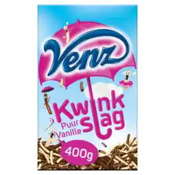 PLUS Venz Kwinkslag chocolade puur vanille aanbieding