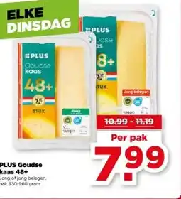 PLUS PLUS Goudse kaas 48+ Jong of aanbieding