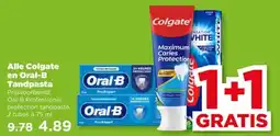 PLUS Alle Colgate en Oral-B Tandpasta aanbieding