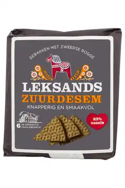 PLUS Leksands Zuurdesem Knäckebröd aanbieding