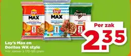PLUS Lay's Max en Doritos WK style aanbieding