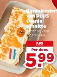 PLUS Korenlanders van PLUS Oranje chnitte aanbieding