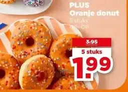 PLUS PLUS Oranje donut aanbieding