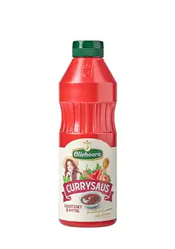 PLUS Oliehoorn Currysaus aanbieding