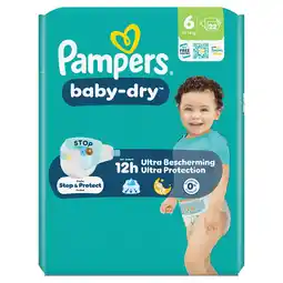 PLUS Pampers Baby-dry maat 6 aanbieding