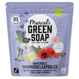 PLUS Marcel's Green Soap Wascapsules Universeel 21sc aanbieding