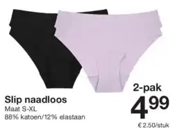 Zeeman Slip naadloos aanbieding