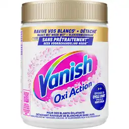 PLUS Vanish Oxi Action Whitening Booster poeder aanbieding