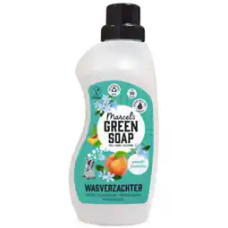 PLUS Marcel's Green Soap Wasverzachter Peach Jasmine aanbieding